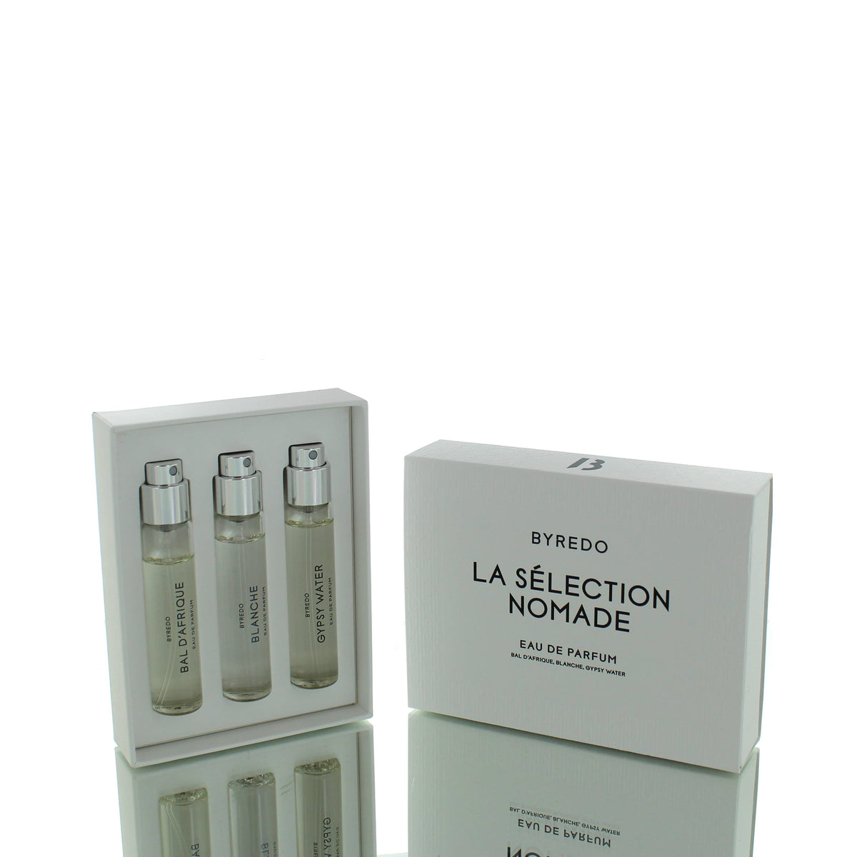 Byredo La Selection Nomade (Bal d'Afrique, Blanche and Gypsy Water) For Man/Woman Eau De Parfum Perfume Boxed