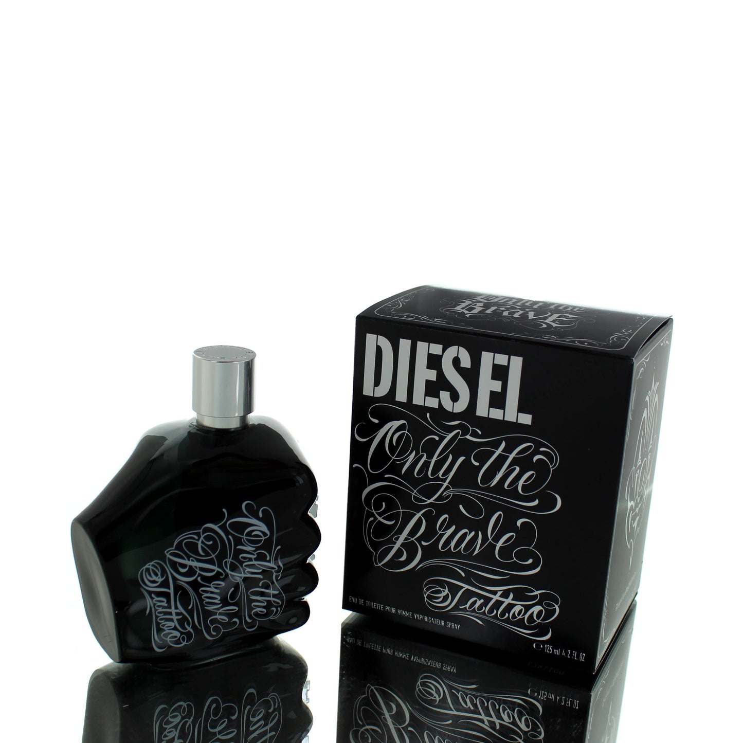 Diesel Only The Brave Tattoo Black For Man Eau De Toilette Perfume Boxed