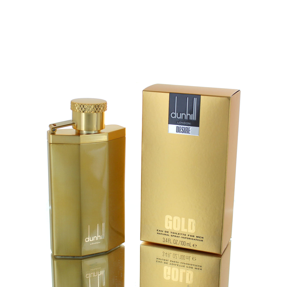 Dunhill Desire Gold (Aventus Twist) For Man Eau de Toilette Perfume Boxed