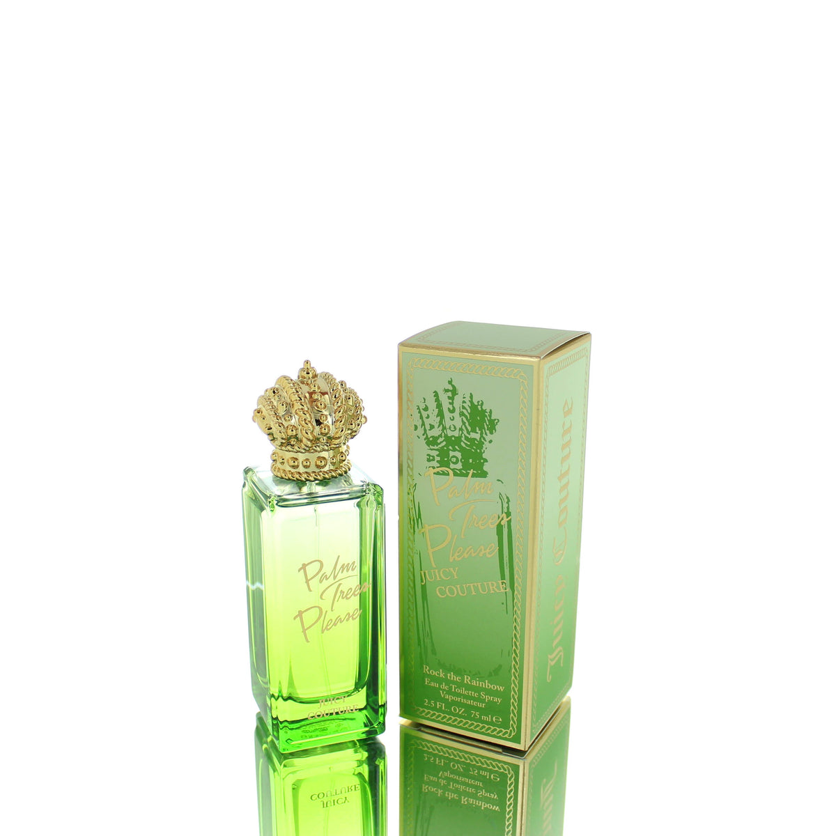 Juicy Couture Rock The Rainbow Palm Tree Please For Woman Eau De Toilette Perfume Boxed