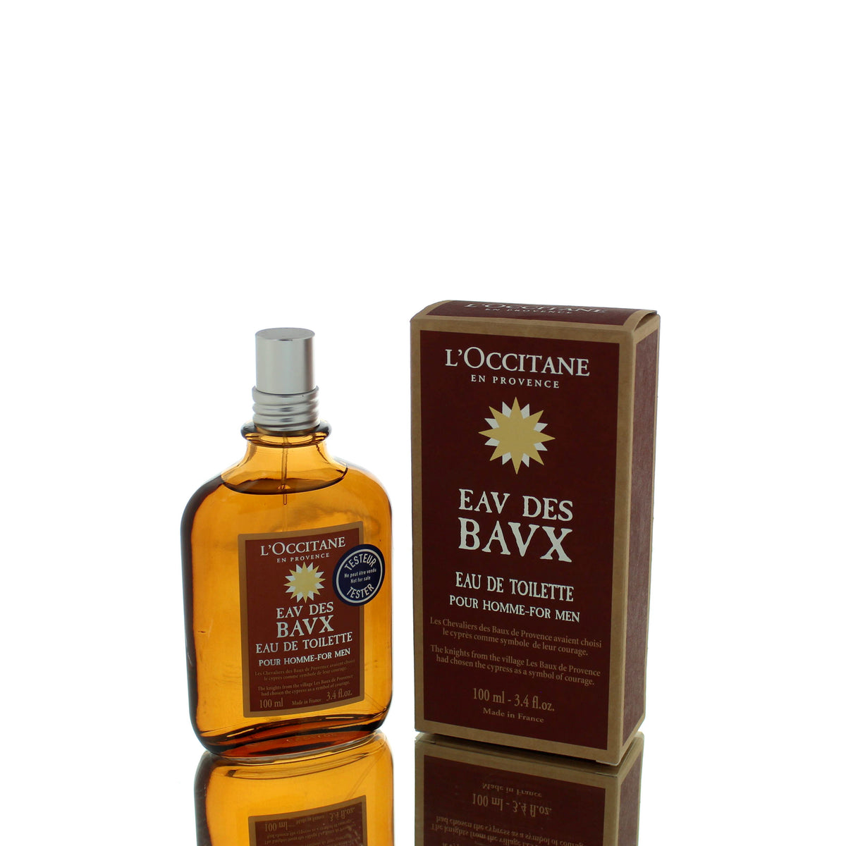 L'Occitane en Provence Eau des Baux For Man Eau De Toilette Perfume Tester