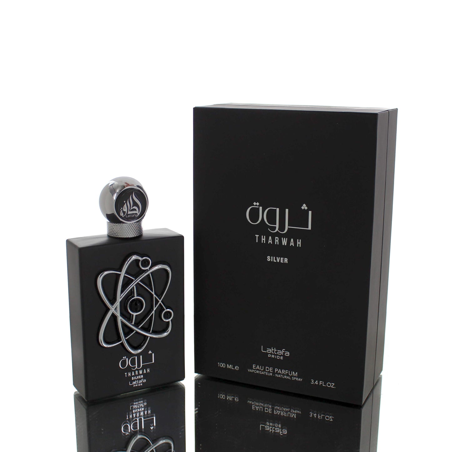 Lattafa Tharwah Silver For Man/Woman Eau De Parfum Perfume Boxed