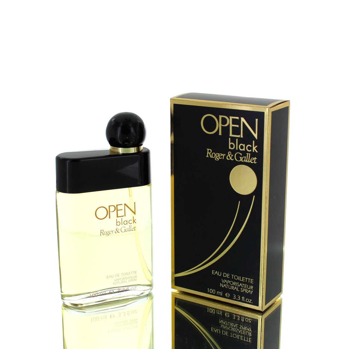 Roger & Gallet Open Black For Man Eau De Toilette Perfume Boxed