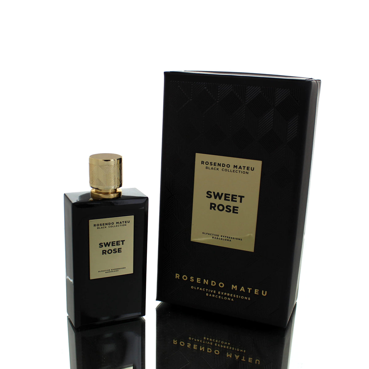 Rosendo Mateu Black Collection Sweet Rose For Man/Woman Parfum Perfume Boxed