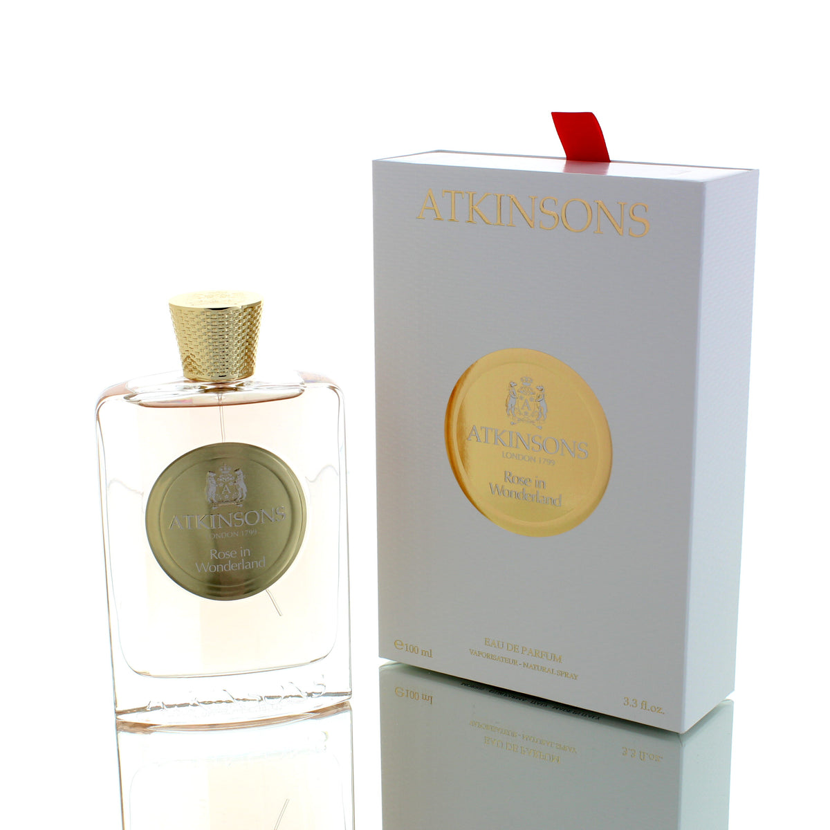 Atkinsons Rose In Wonderland For Woman Eau De Parfum Perfume Boxed
