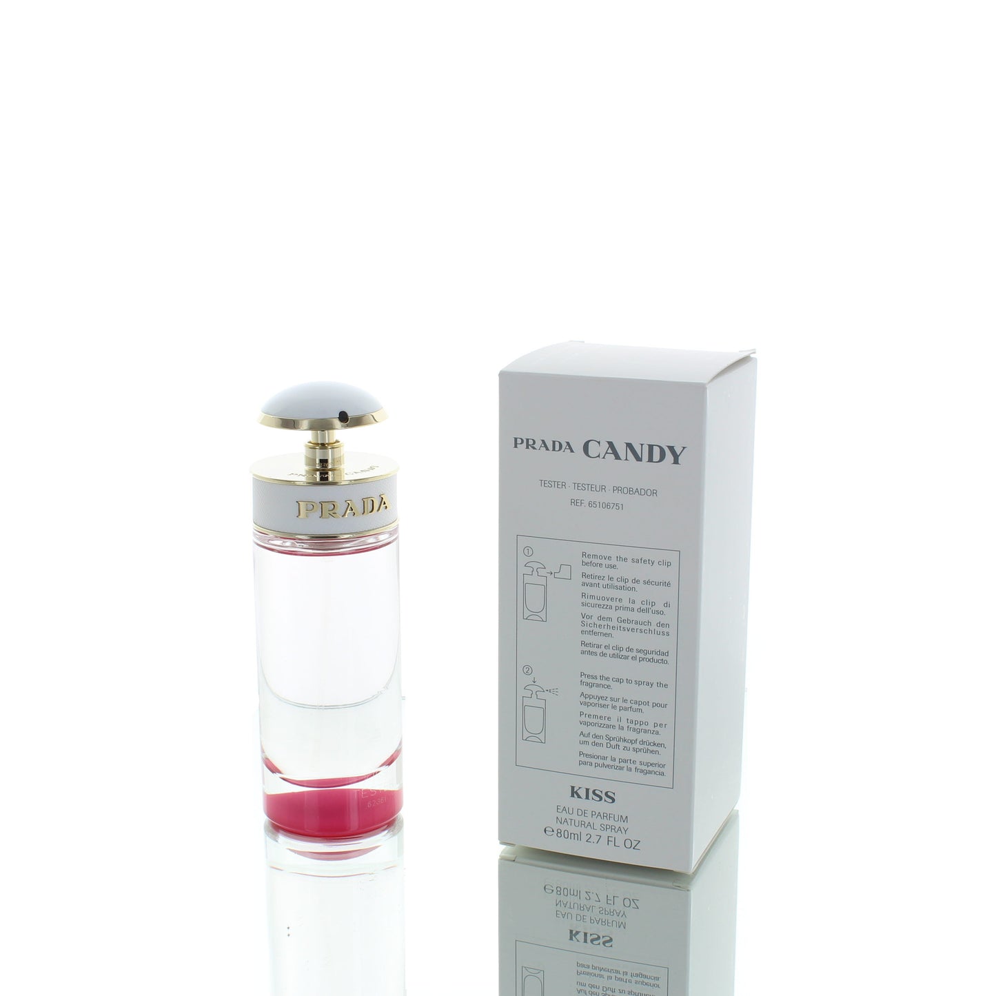 Prada Candy Kiss For Woman Eau De Parfum Perfume Tester