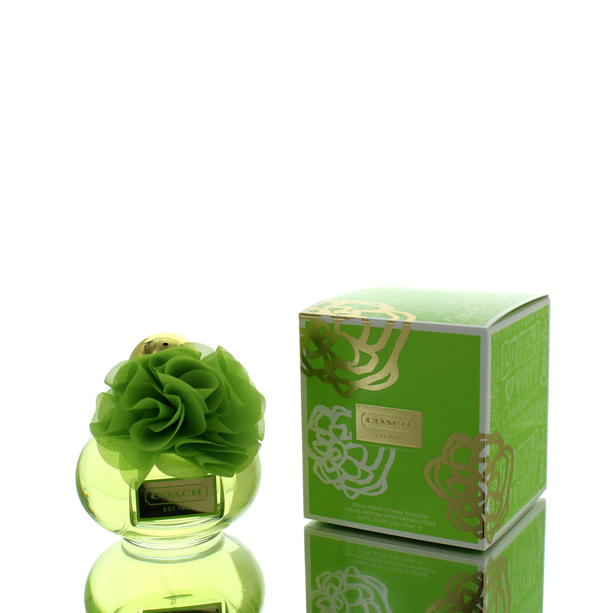 Coach Poppy Citrine Blossom For Woman Eau De Parfum Perfume Boxed