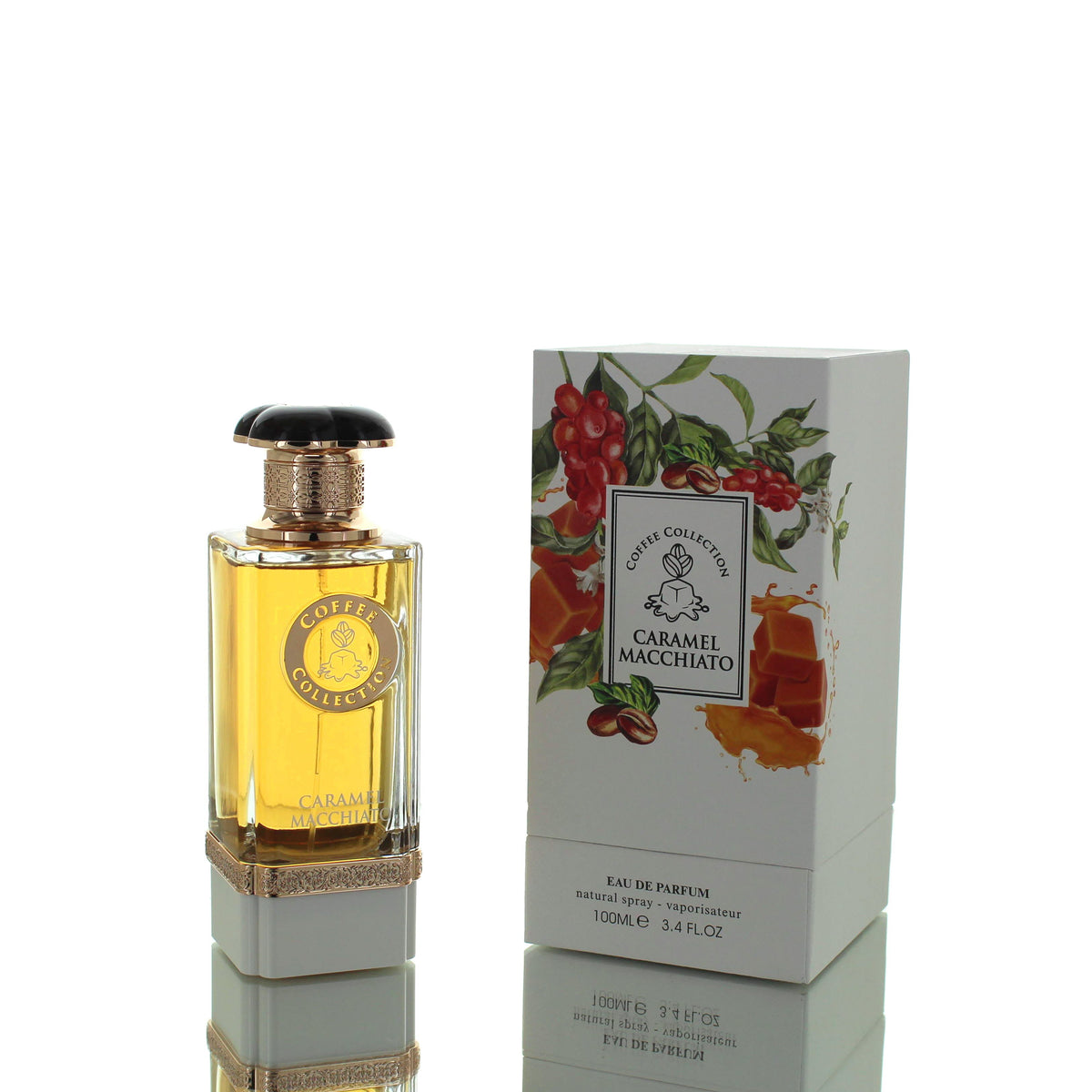 Fragrance World Coffee Collection Caramel Macchiato For Man/Woman Eau De Parfum Perfume Boxed
