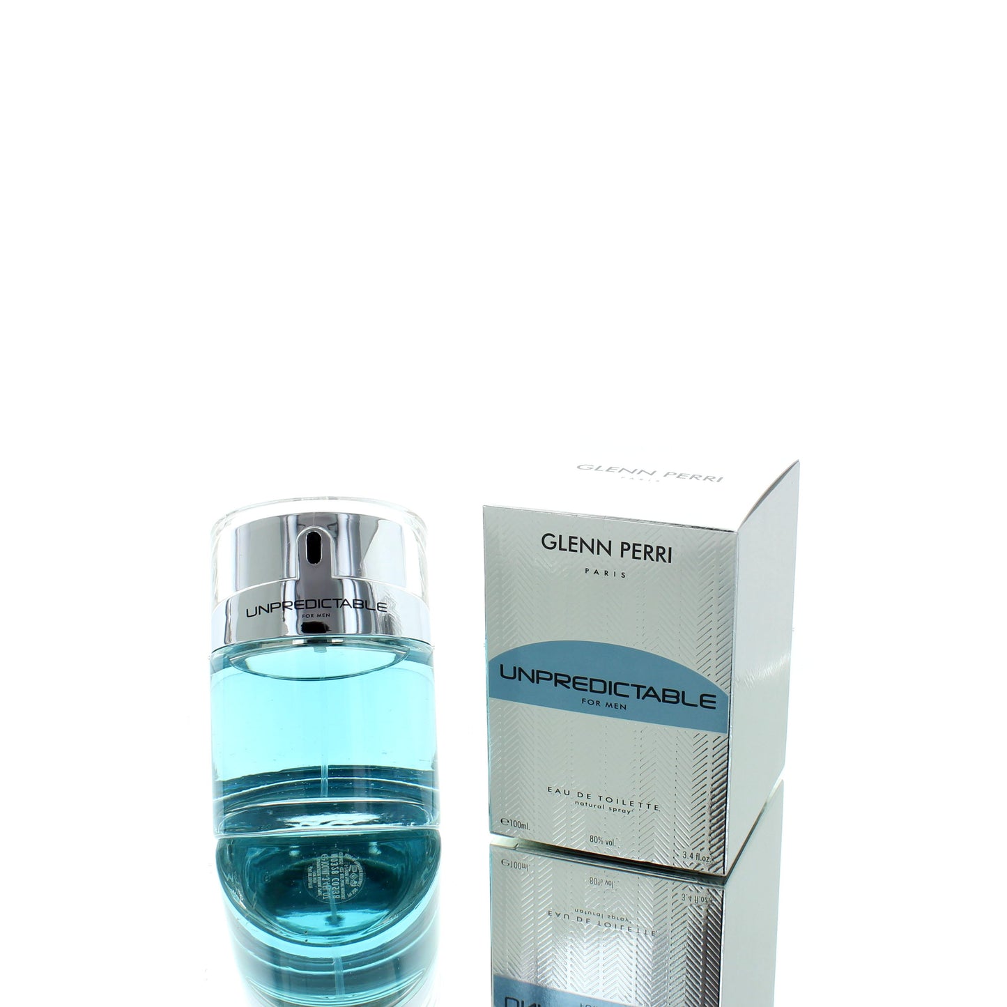 Unpredictable (Silver Edition) by Glenn Perri For Man Eau De Toilette Perfume Boxed