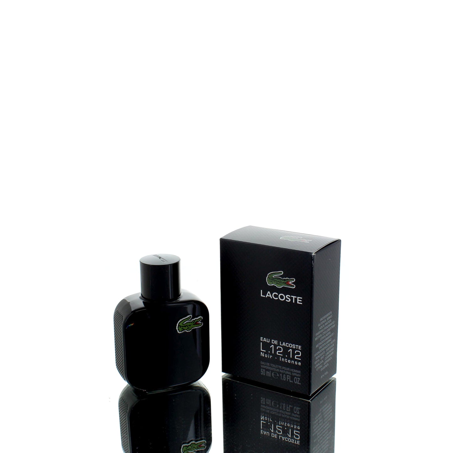 Lacoste Noir (Black) Eau De Toilette Fragrance Boxed