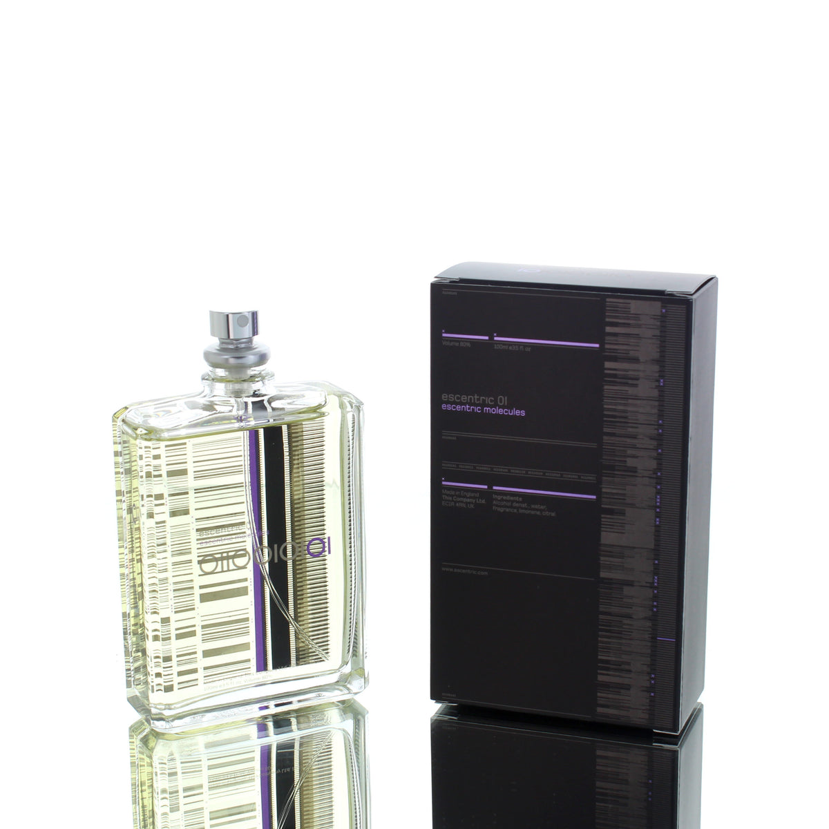 Escentric Molecules Escentric 01 For Man Eau De Toilette Perfume Boxed