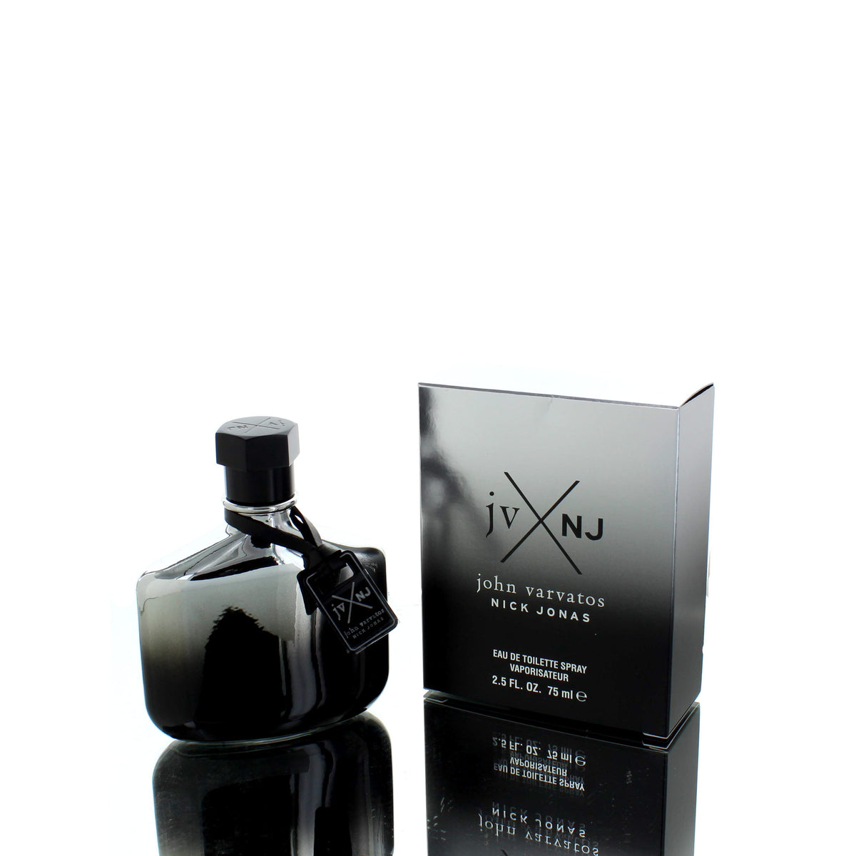John Varvatos Nick Jonas The Silver Edition For Man Eau De Toilette Perfume Boxed