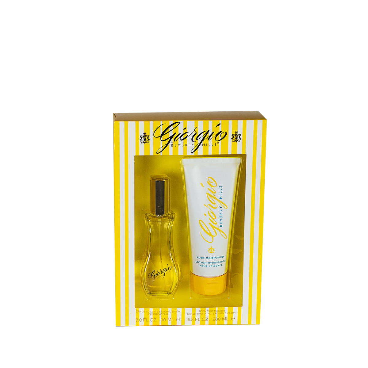 Giorgio Beverly Hills Giorgio Yellow For Woman Eau De Toilette Perfume Gift Set