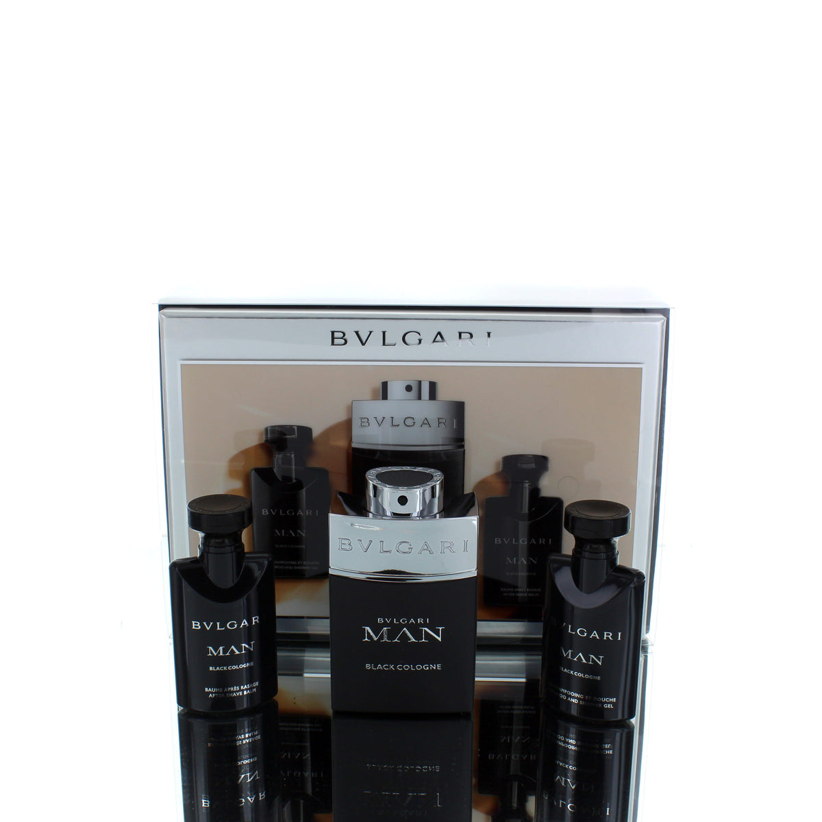 Bvlgari Man Black Cologne Edition For Man Eau De Toilette Perfume Gift Set