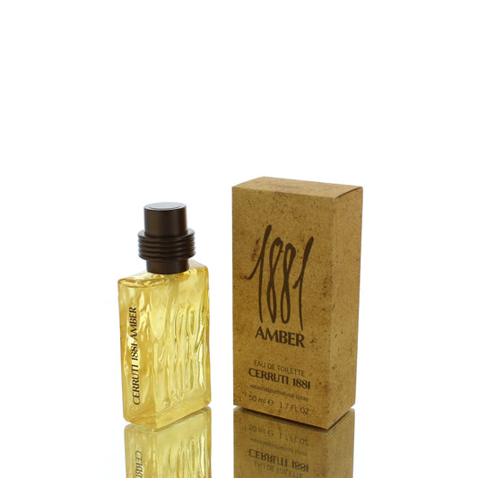 1881 Amber by Nino Cerruti (Vintage) For Man Eau De Toilette Perfume Boxed