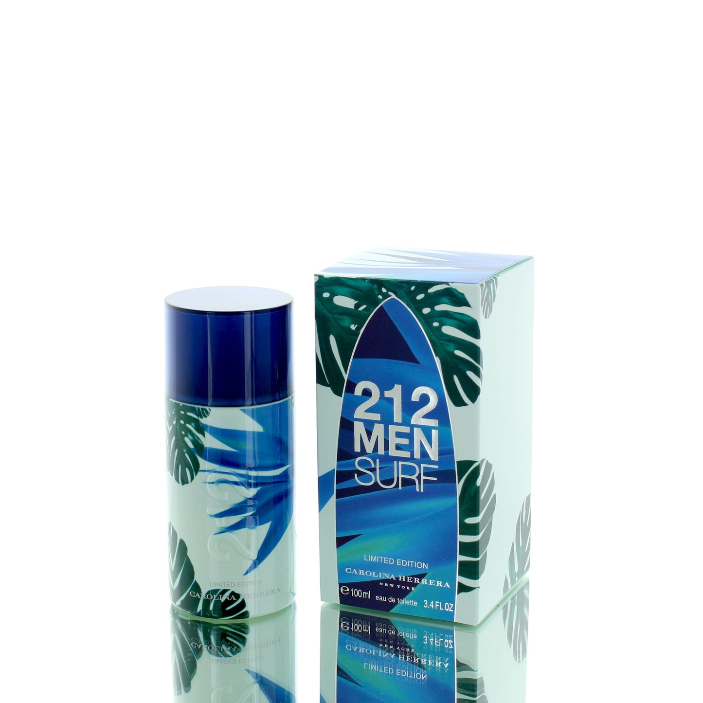 Carolina Herrera 212 Surf Edition For Man Eau De Toilette Perfume Boxed