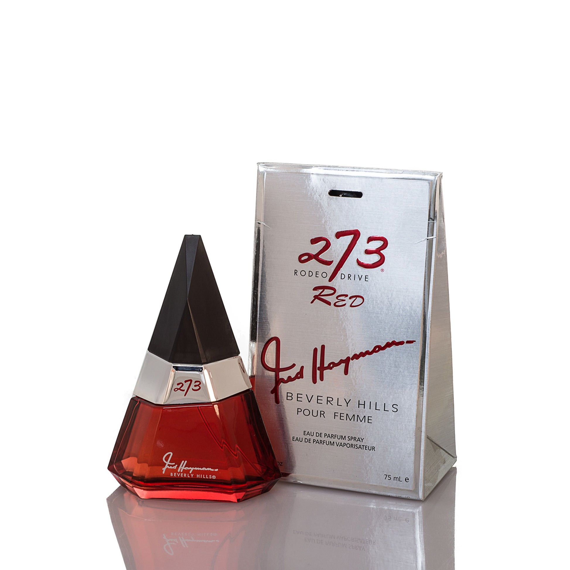 Fred Hayman 273 Red For Woman Eau De Cologne Perfume Boxed
