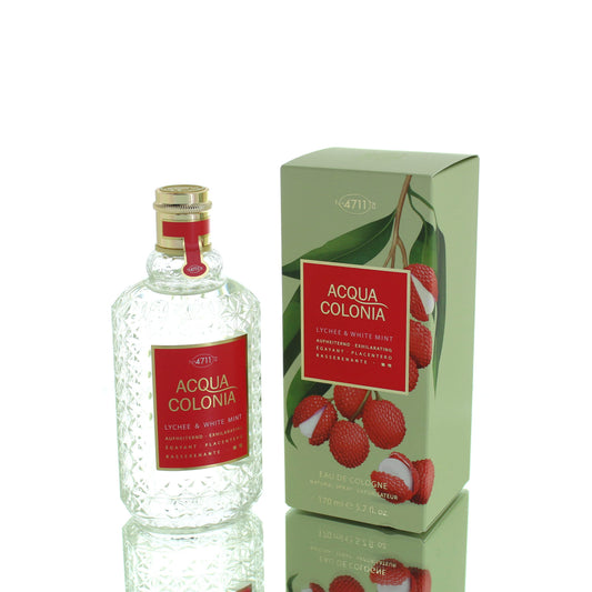 4711 Aqua Colonia Lychee And White Mint For Man/Woman Eau De Cologne Perfume Boxed