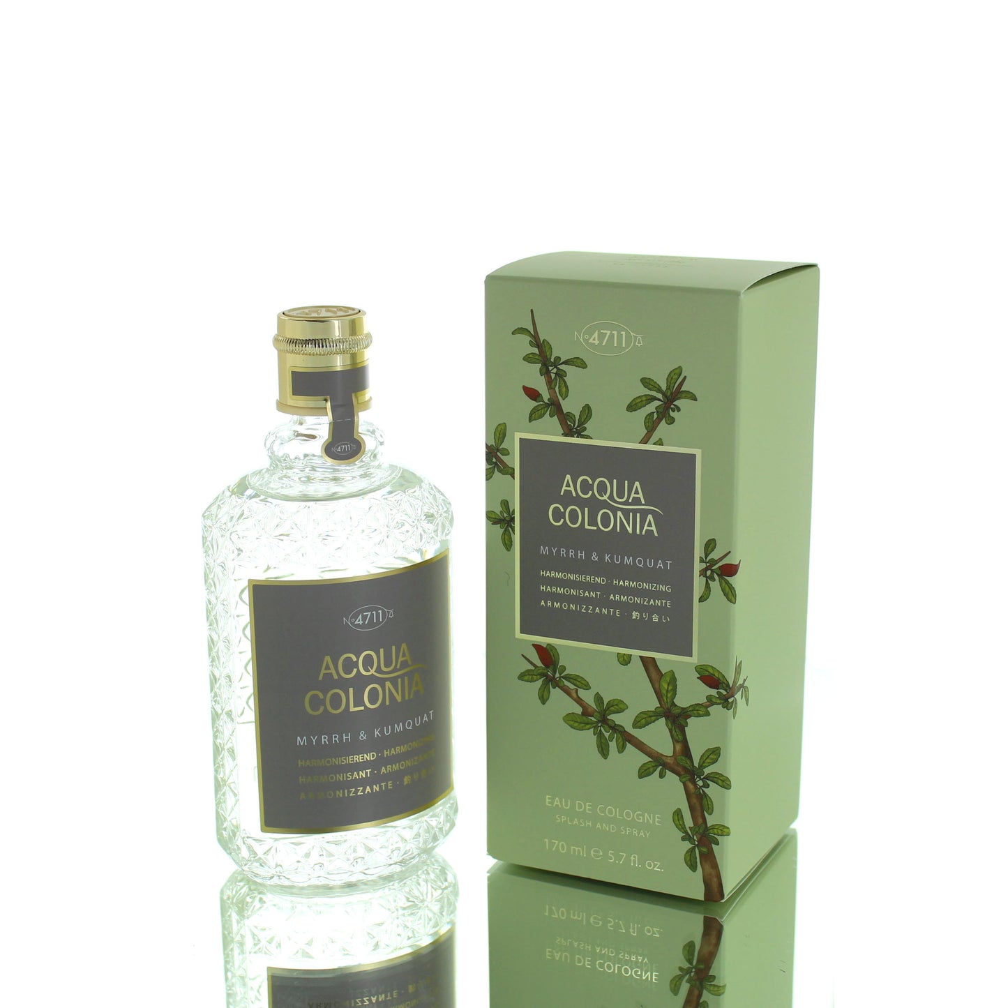 4711 Aqua Colonia Myrrh and Kumquat For Man/Woman Eau De Cologne Perfume Boxed