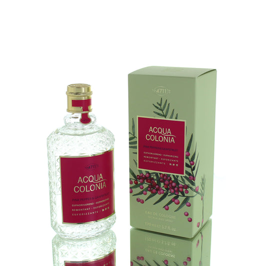 4711 Aqua Colonia Pink Pepper and Grapefruit For Man/Woman Eau De Cologne Perfume Boxed