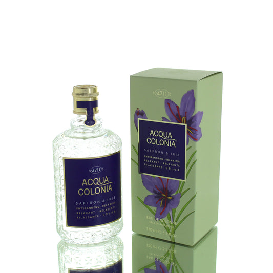 4711 Aqua Colonia Saffron and Iris For Man/Woman Eau De Cologne Perfume Boxed