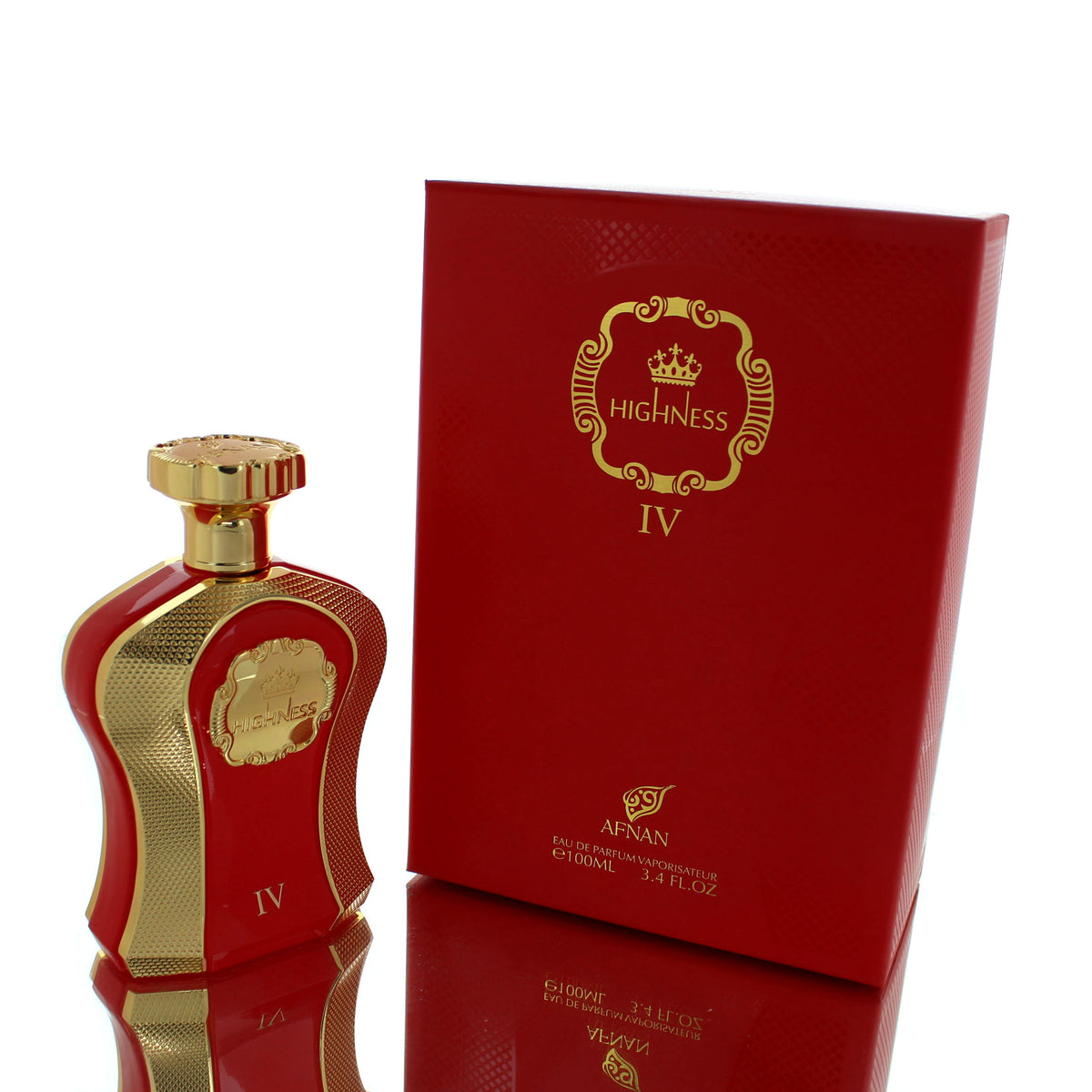 Afnan IV Her Highness Red For Woman Eau De Parfum Perfume Boxed