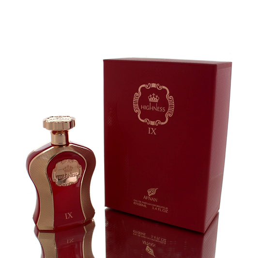 Afnan IX Her Highness Maroon For Woman Eau De Parfum Perfume Boxed
