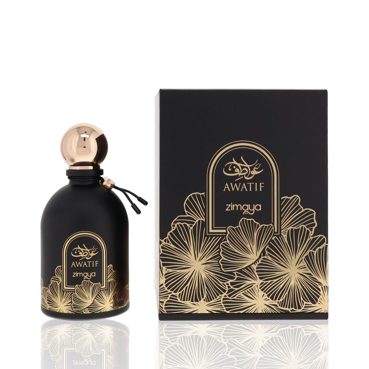 Afnan Zimaya Awatif Black Eau De Parfum Fragrance Boxed
