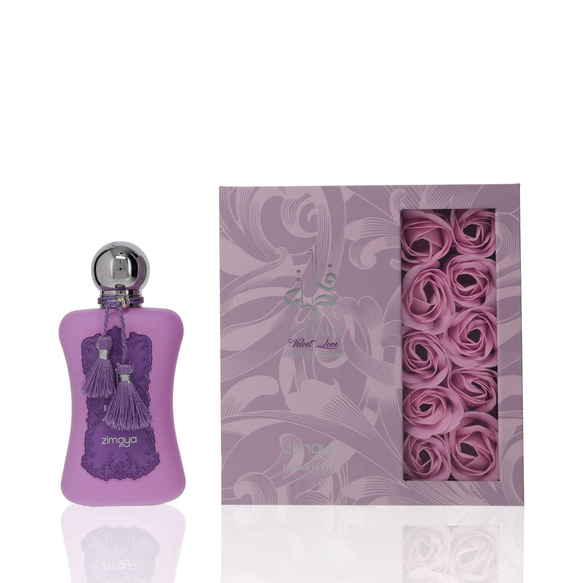 Afnan Zimaya Fatima Velvet Love Eau De Parfum Fragrance Boxed
