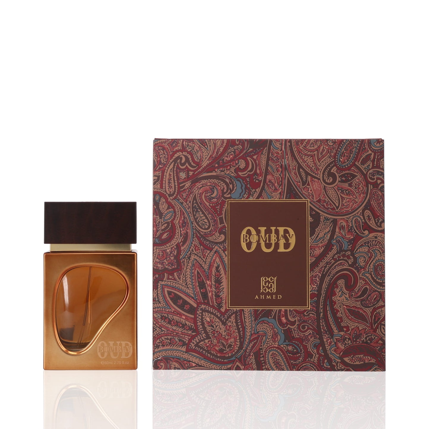 Ahmed Al Maghribi Bombay Oud Eau De Parfum Fragrance Boxed