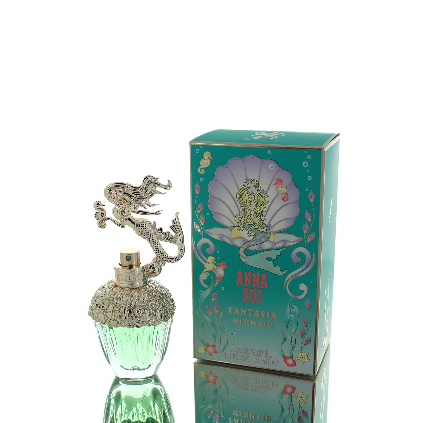 Anna Sui Fantasia Mermaid For Woman Eau De Toilette Perfume Boxed