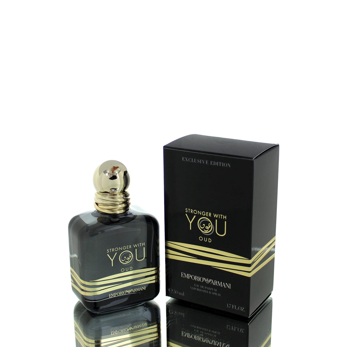 Giorgio Armani Stronger with You Oud For Man Eau De Parfum Perfume Boxed
