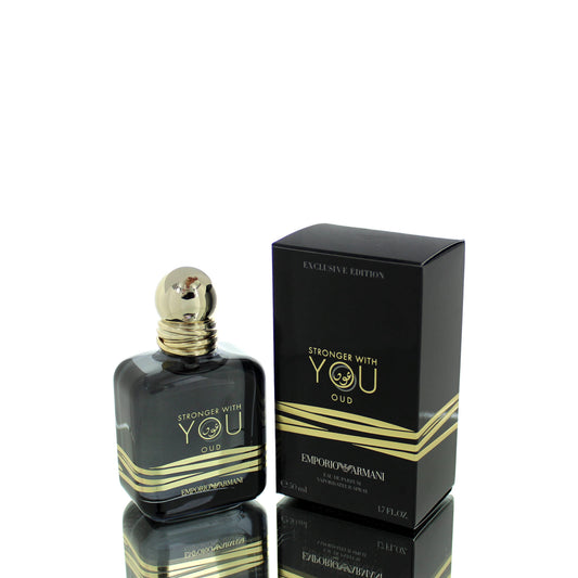 Giorgio Armani Stronger with You Oud For Man Eau De Parfum Perfume Boxed
