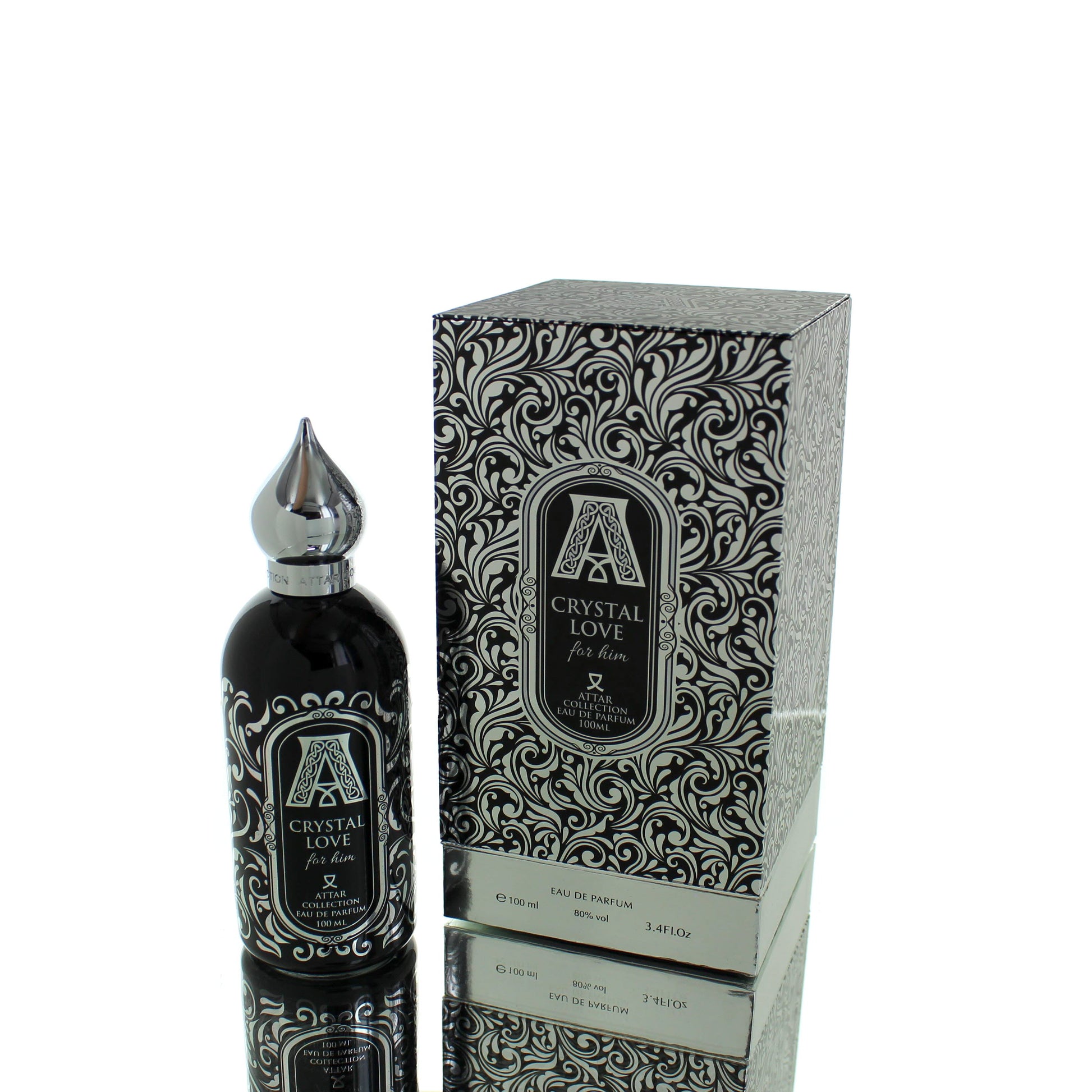 Attar Collection Crystal Love For Man Eau De Parfum Perfume Boxed