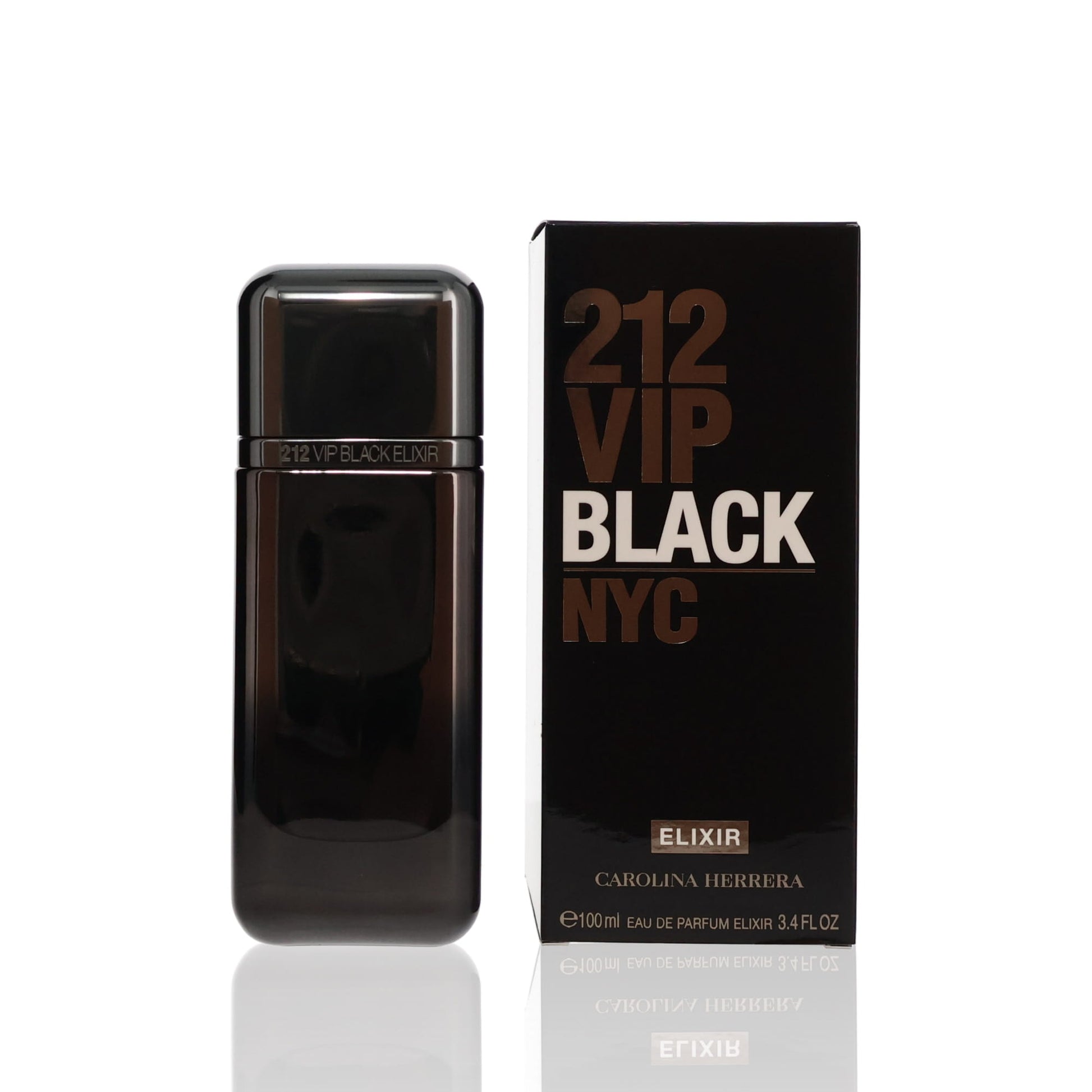 Carolina Herrera 212 VIP Black Elixir Eau De Parfum Fragrance Boxed