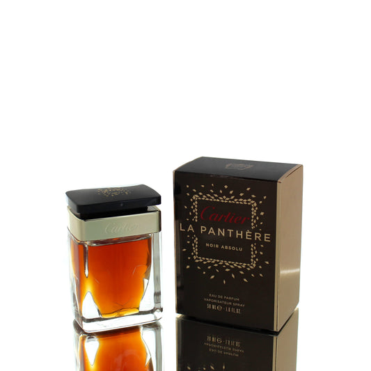 Cartier La Panthere Noir Absolu For Woman Eau De Parfum Perfume Boxed