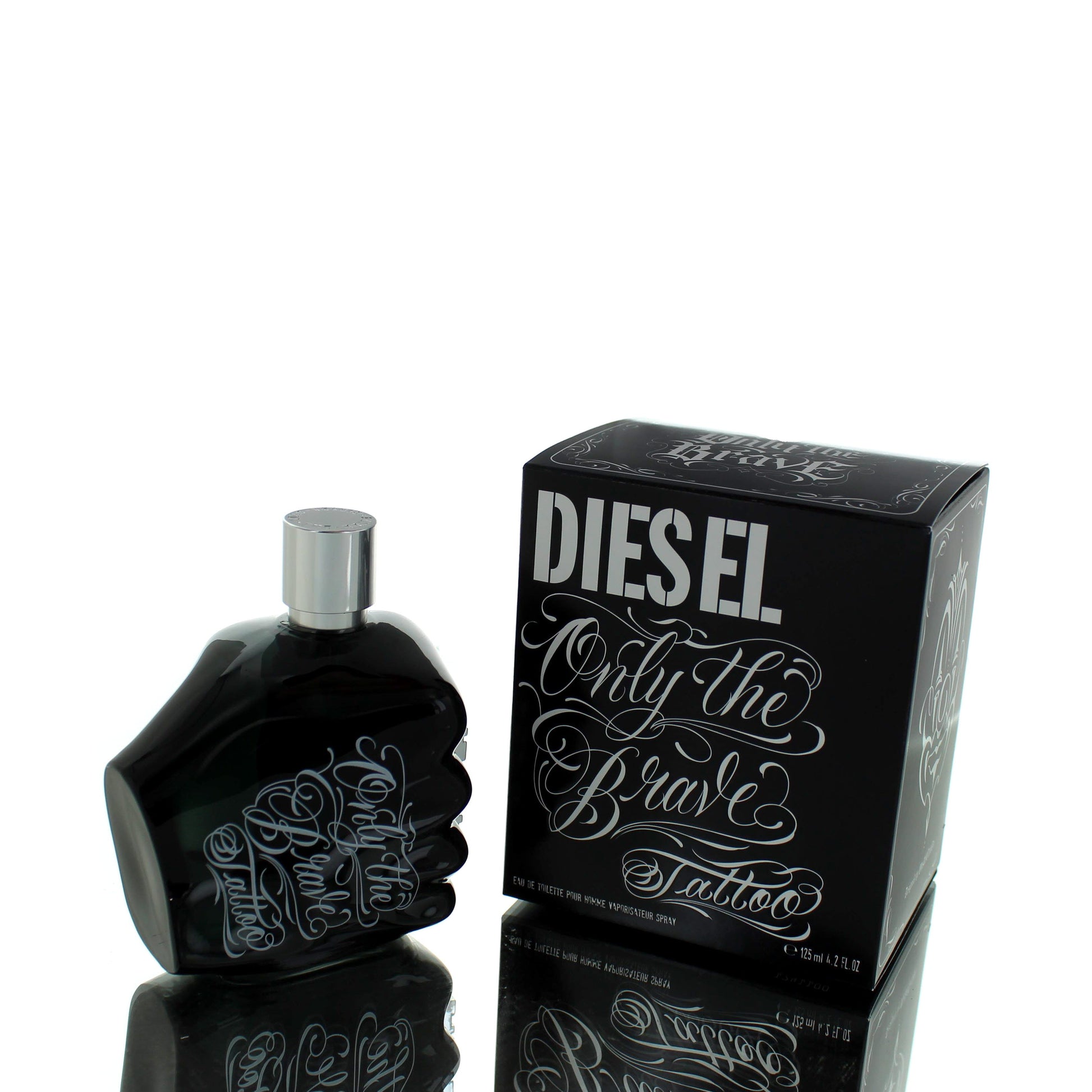 Diesel Only The Brave Tattoo Black For Man Eau De Toilette Perfume Boxed