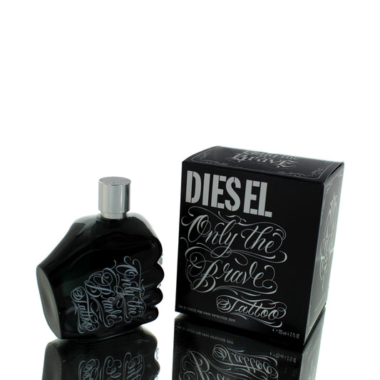 Diesel Only The Brave Tattoo Black For Man Eau De Toilette Perfume Boxed