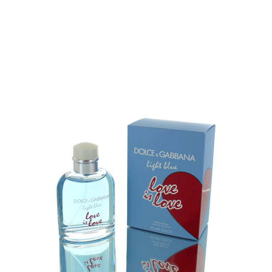 Dolce & Gabbana Light Blue Love Is Love For Man Eau De Toilette Perfume Boxed