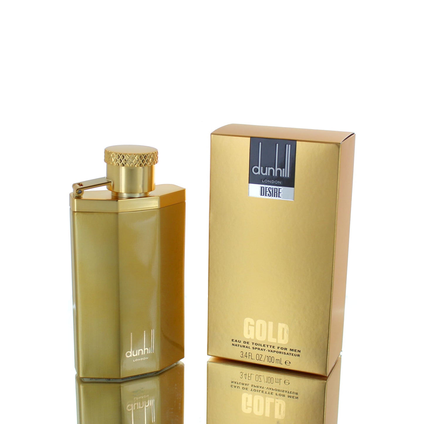 Dunhill Desire Gold (Aventus Twist) For Man Eau de Toilette Perfume Boxed