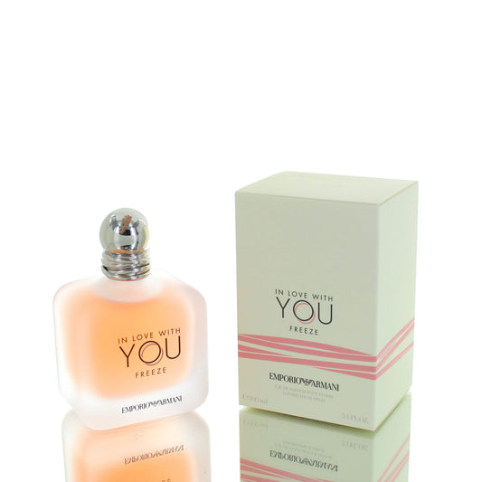 Emporio Armani In Love With You Freeze Edition For Woman Eau De Parfum Perfume Boxed