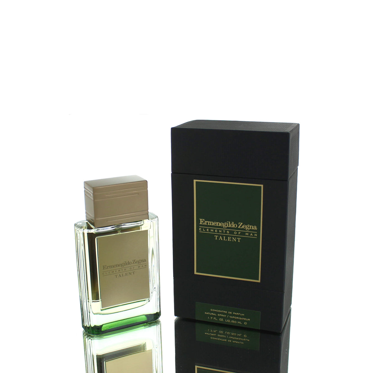 Ermenegildo Zegna Elements Of Man Talent For Man Concentre De Parfum Perfume Boxed
