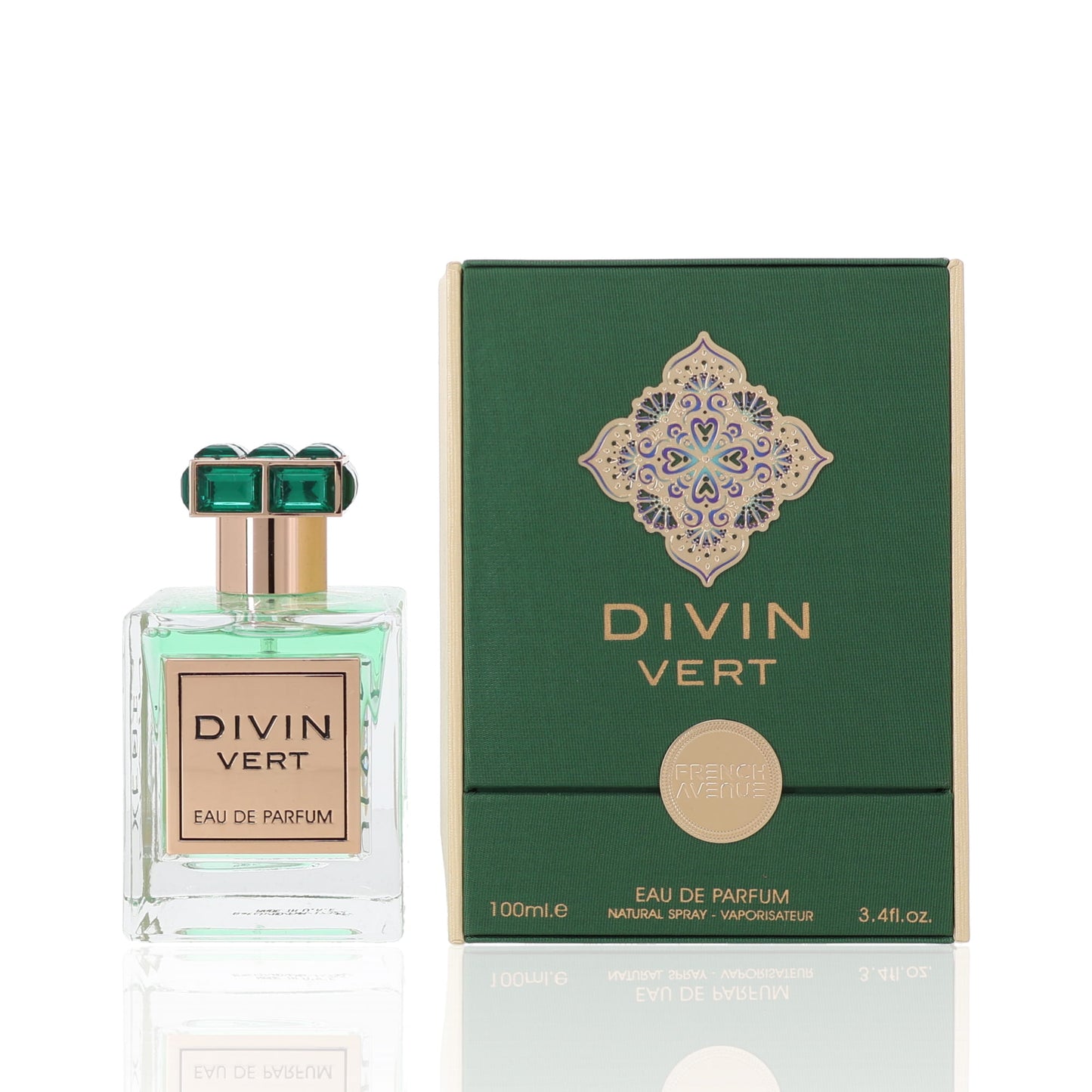 Fragrance World Divin Vert Eau De Parfum Fragrance Boxed