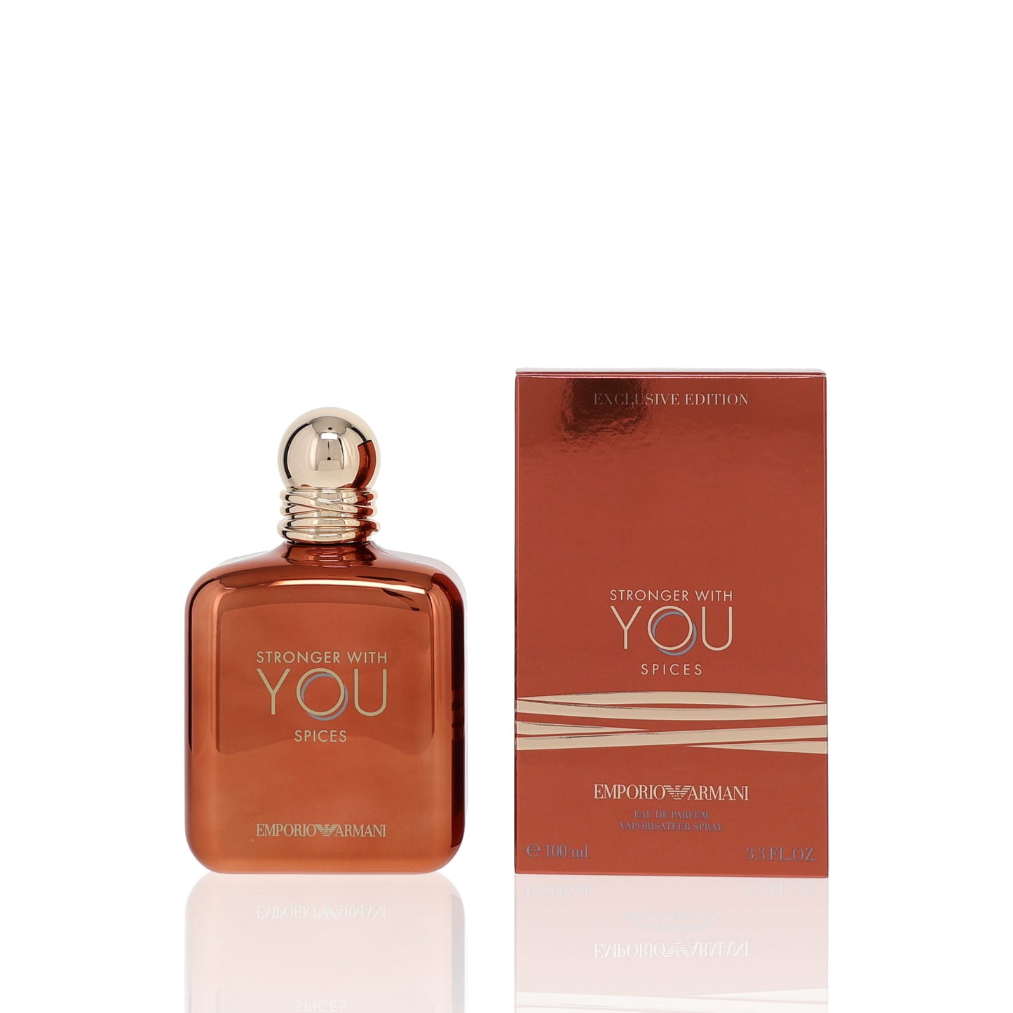 Giorgio Armani Stronger With You Spices Eau De Parfum Fragrance Boxed