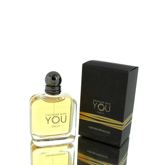 Giorgio Armani Stronger With You Only For Man Eau De Toilette Perfume Boxed