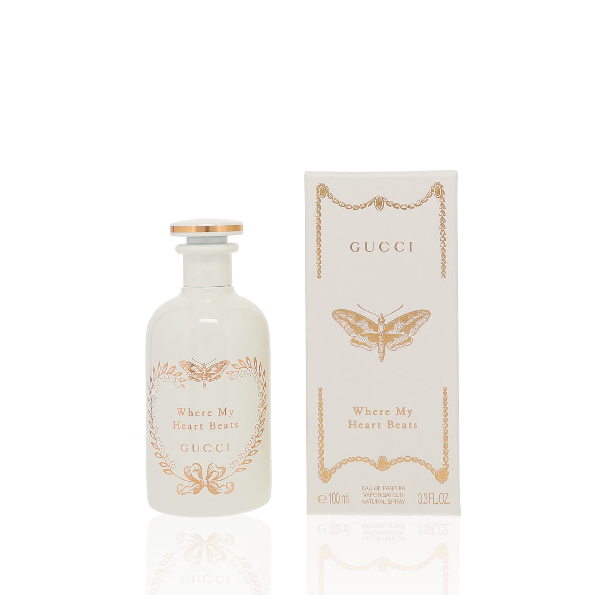 Gucci Where My Heart Beats Eau De Parfum Fragrance Boxed