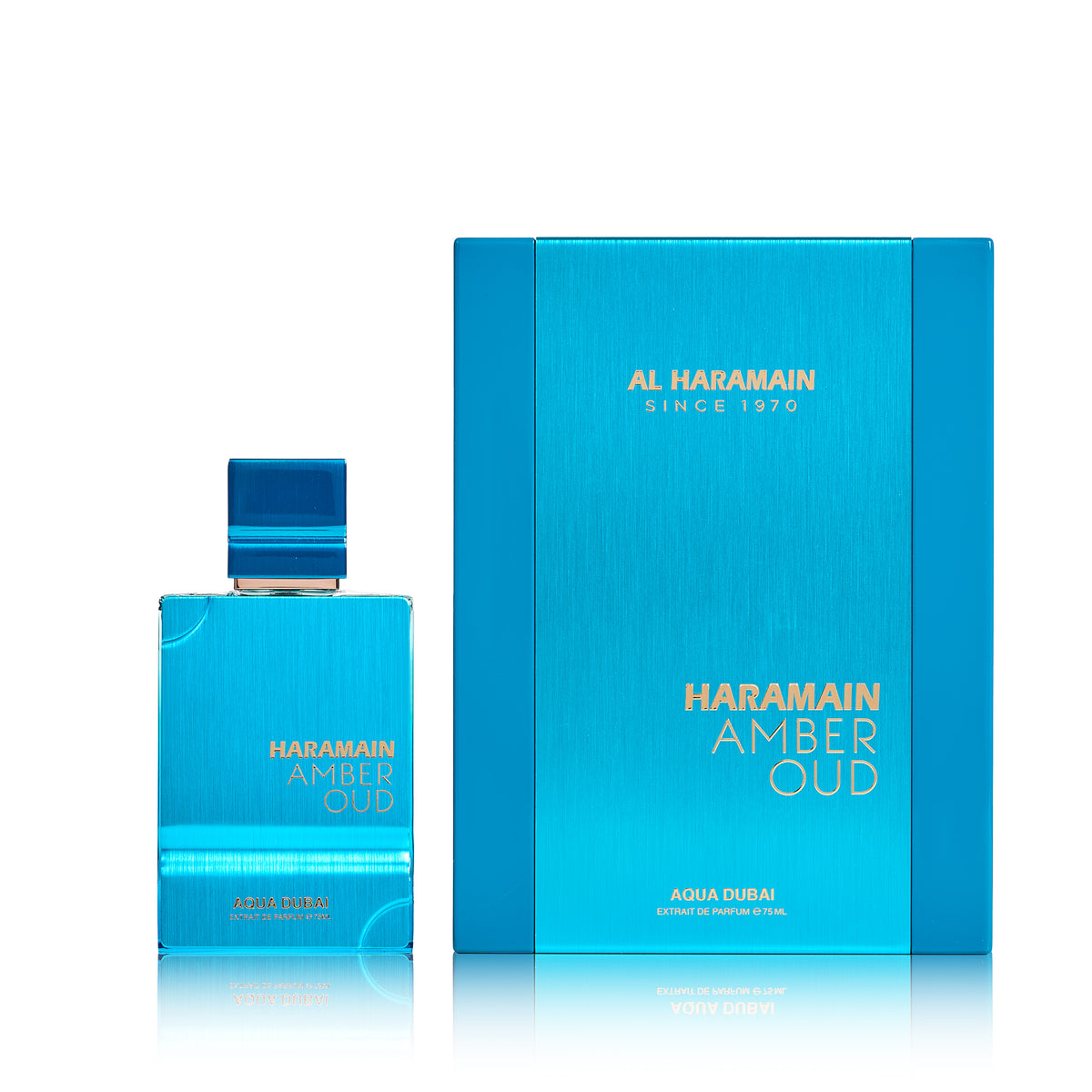 Al Haramain Amber Oud Aqua Dubai Extrait De Parfum Fragrance Boxed