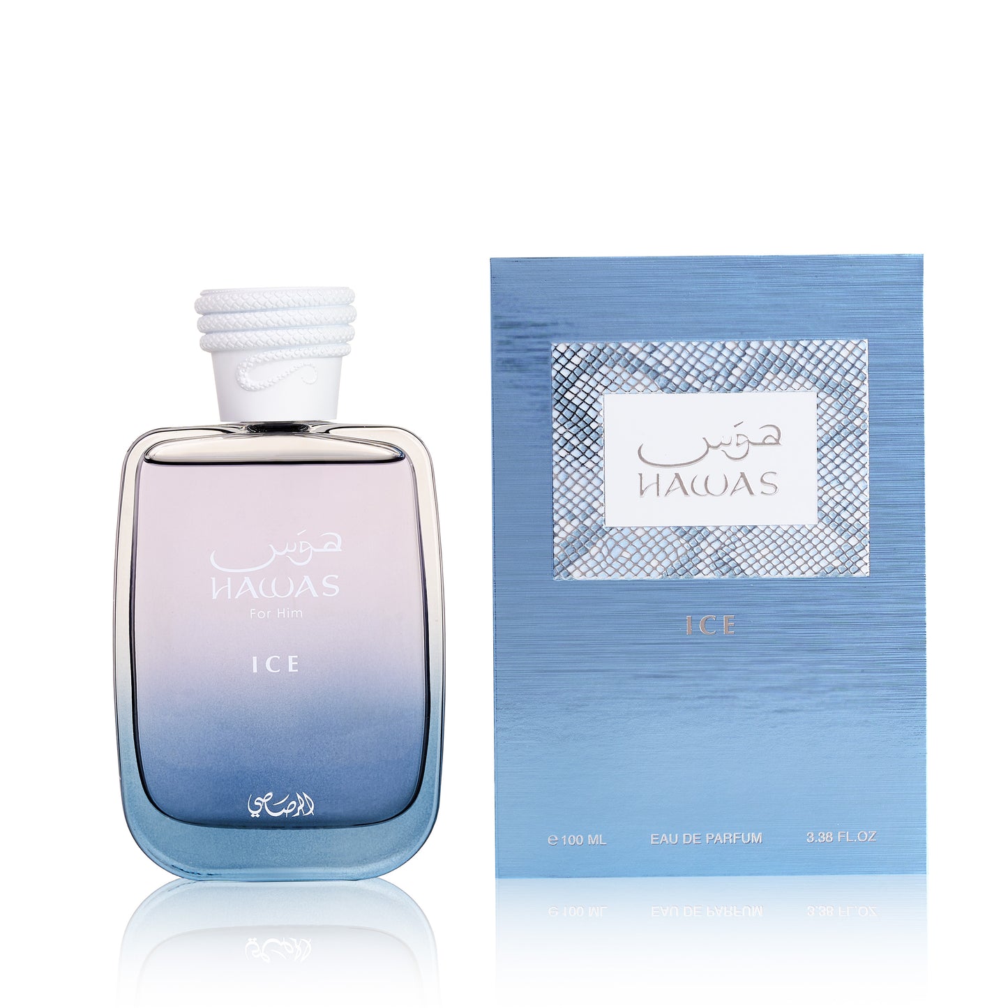Rasasi Hawas Ice Eau De Parfum Fragrance Boxed