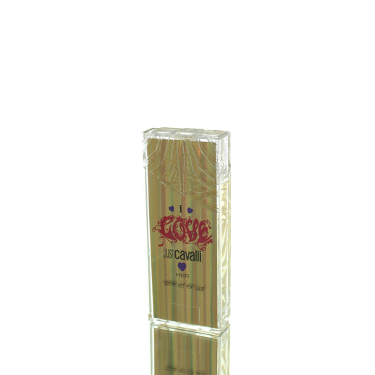 Roberto Cavalli I Love Just Cavalli (Gold, Vintage) For Woman Eau De Parfum Perfume Tester