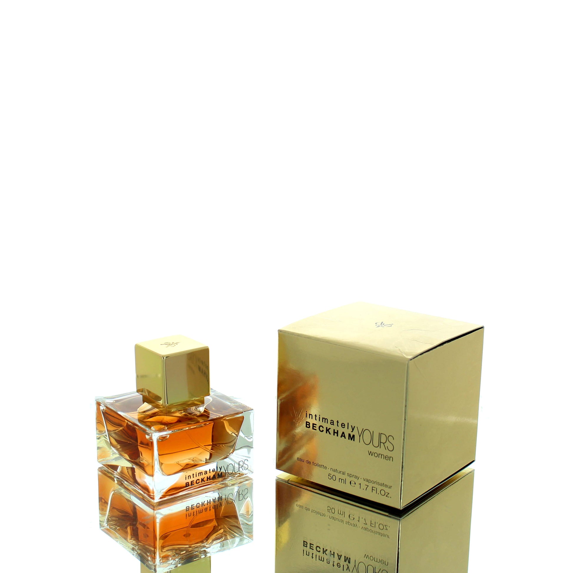 David Beckham Intimately Yours Gold Edition For Woman Eau De Toilette Perfume Boxed